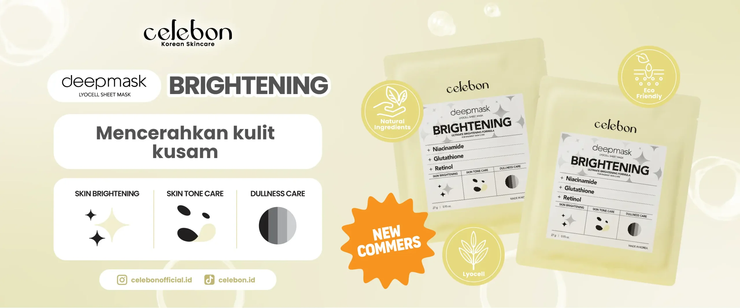 Celebon Brightening Deep Mask