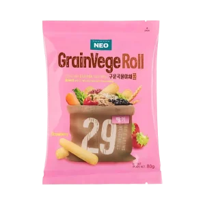 Neo Grainvege Roll Strawberry 80 g